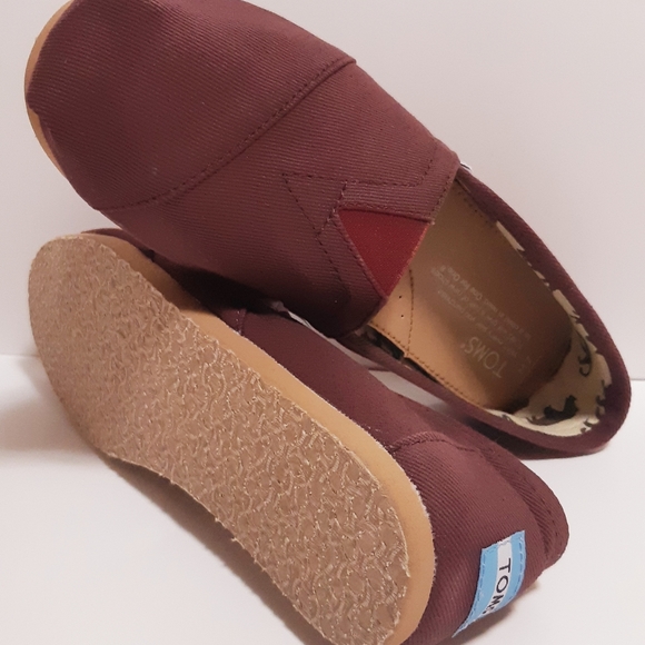 TOMS Wine Canvas Men's Classics - Picture 2 of 5